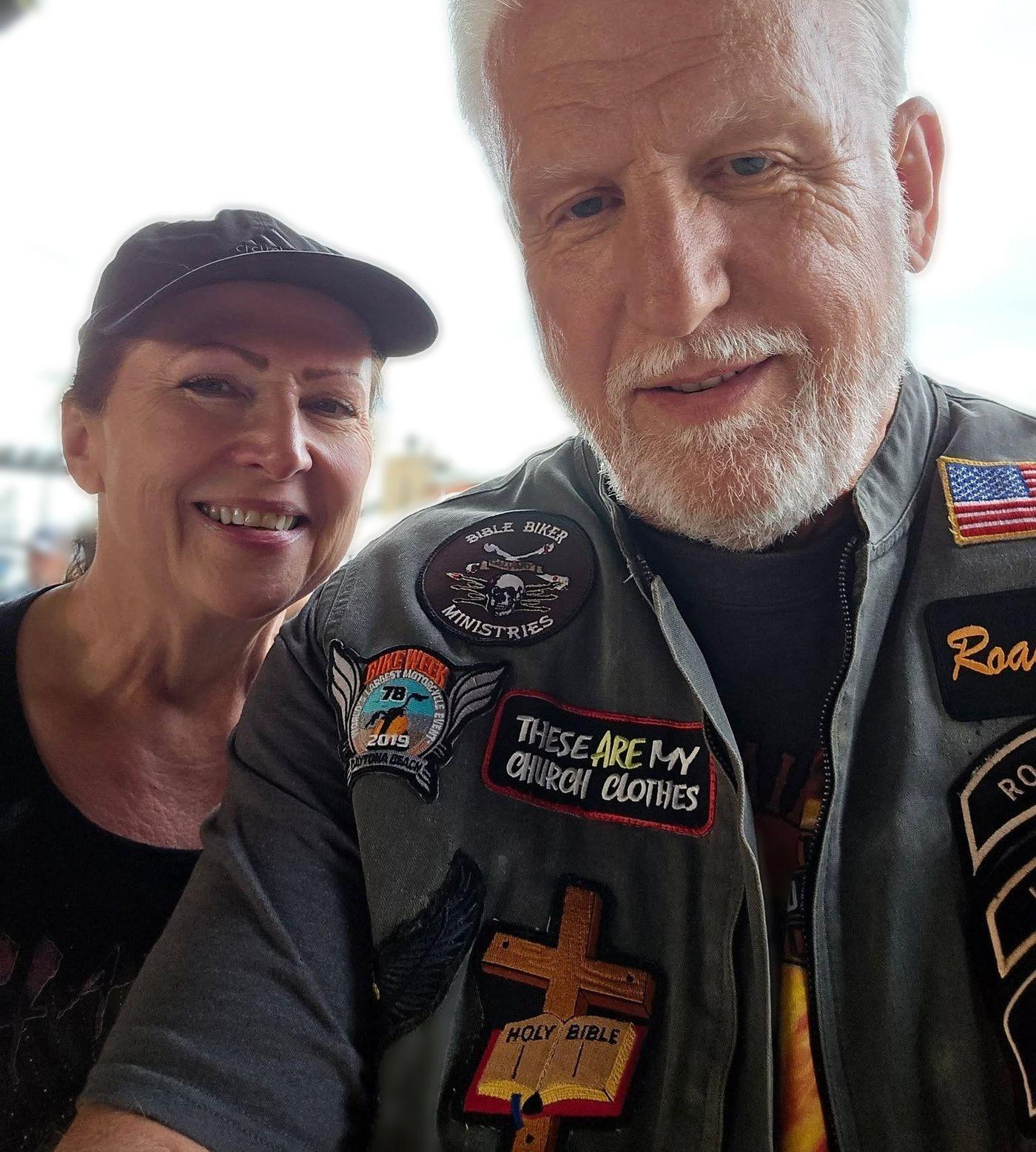 Tom and Cathy Hughes together